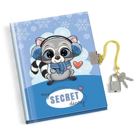 Diario dei segreti Lebez Sweet Winter 3 soggetti assortiti 81402